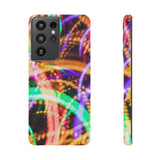 Abstract Multicolor Lights Image Phone Case – ABIRPC-1023 Impact Resistant